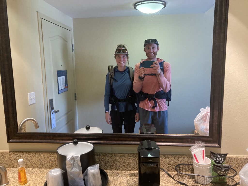 Picture in the hotel room in Salida