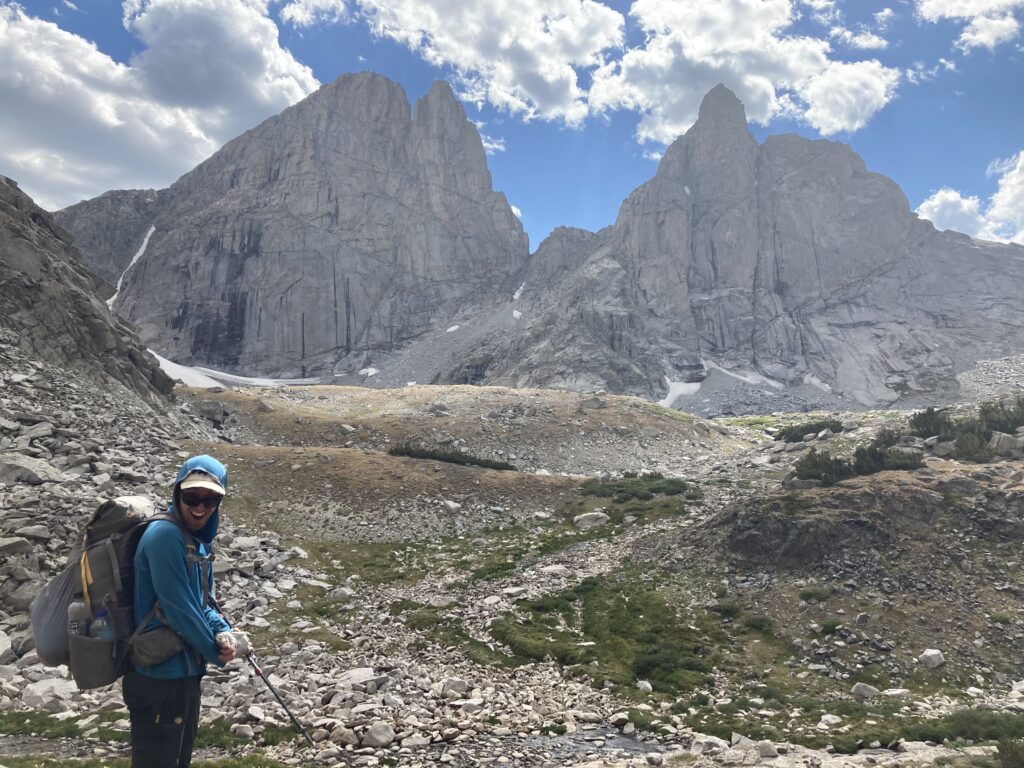 Granite peak views on the Wind River High route