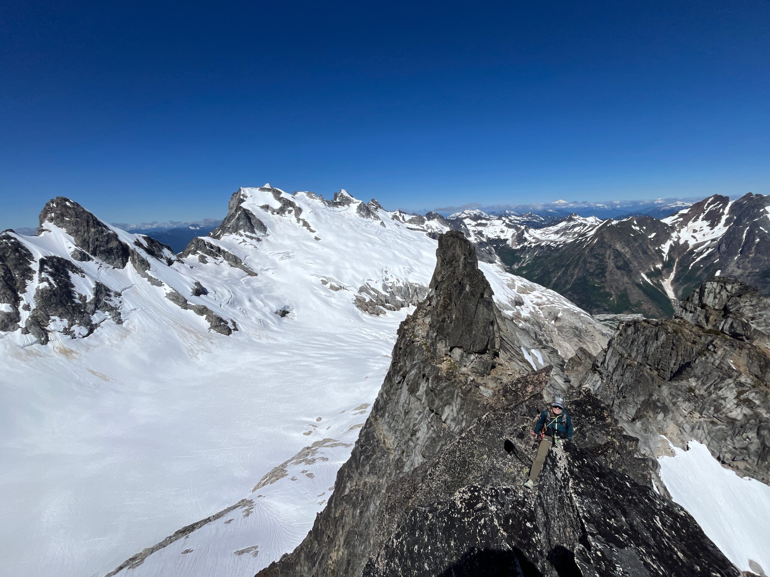 Dome Peak, Sinister Peak & Gunsight Peak via Stehekin