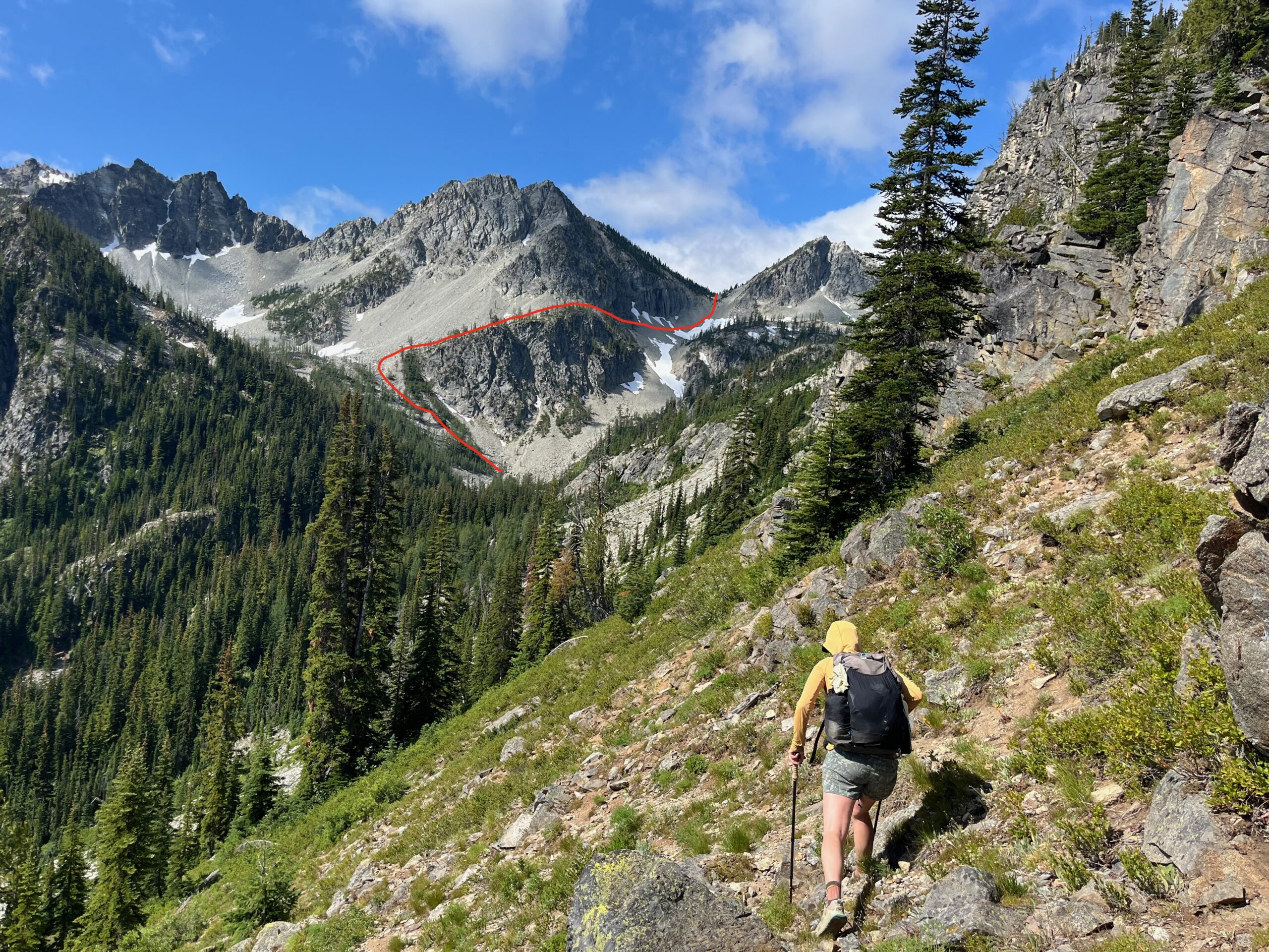 Twisp Lake Pass, North Cascades, Washington