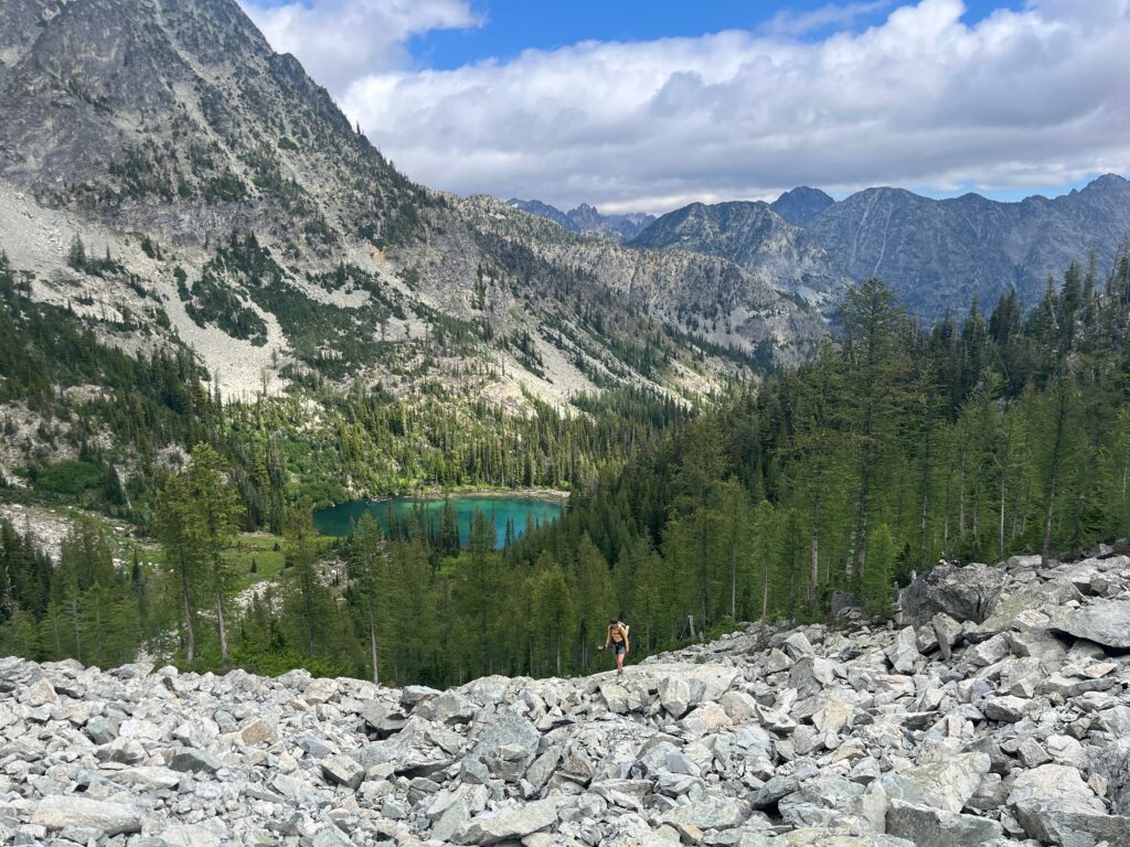 Twisp Lake, North Cascades, Washington