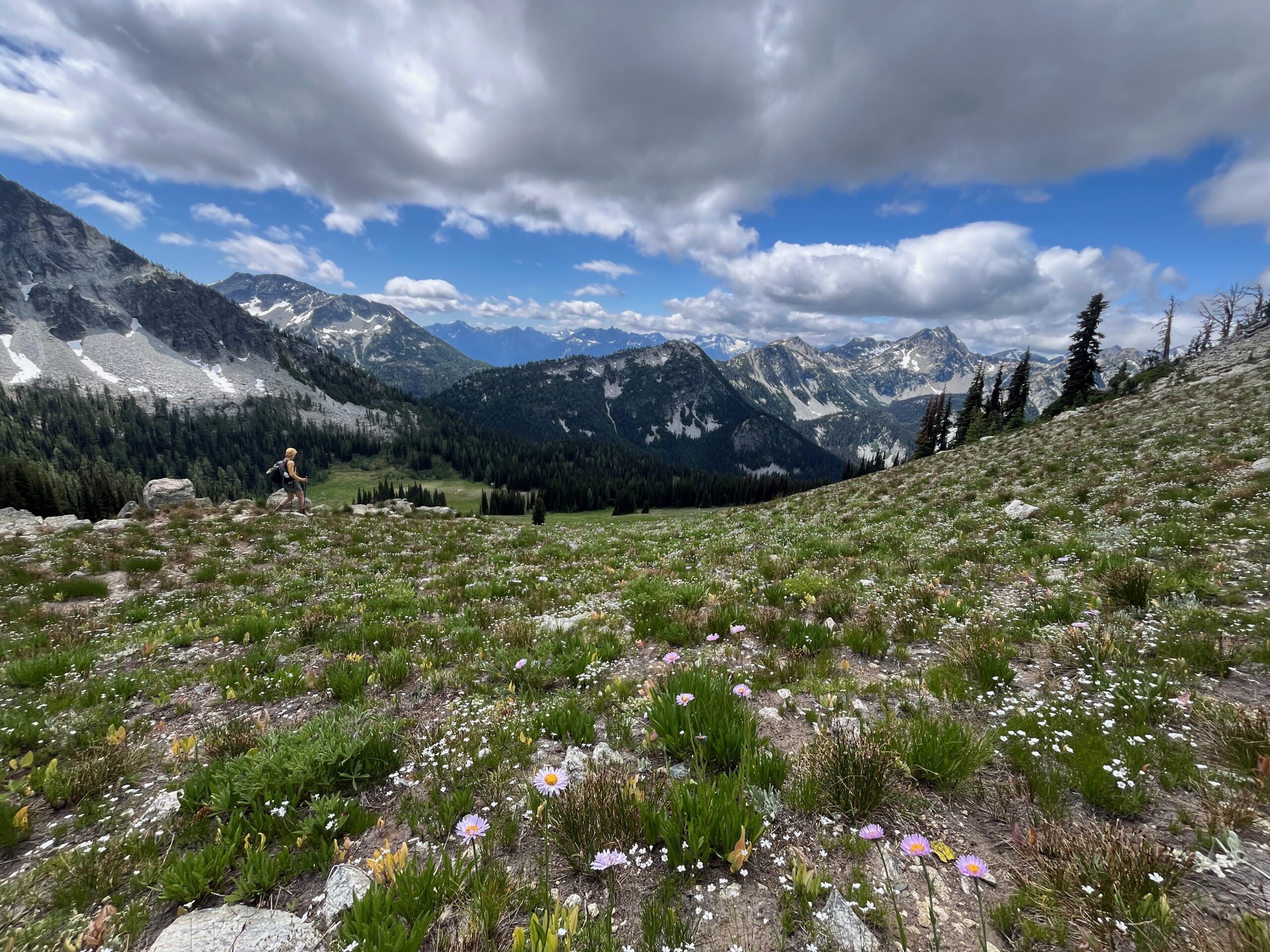Rainbow Ridge: Stiletto Lake to Rainbow Lake