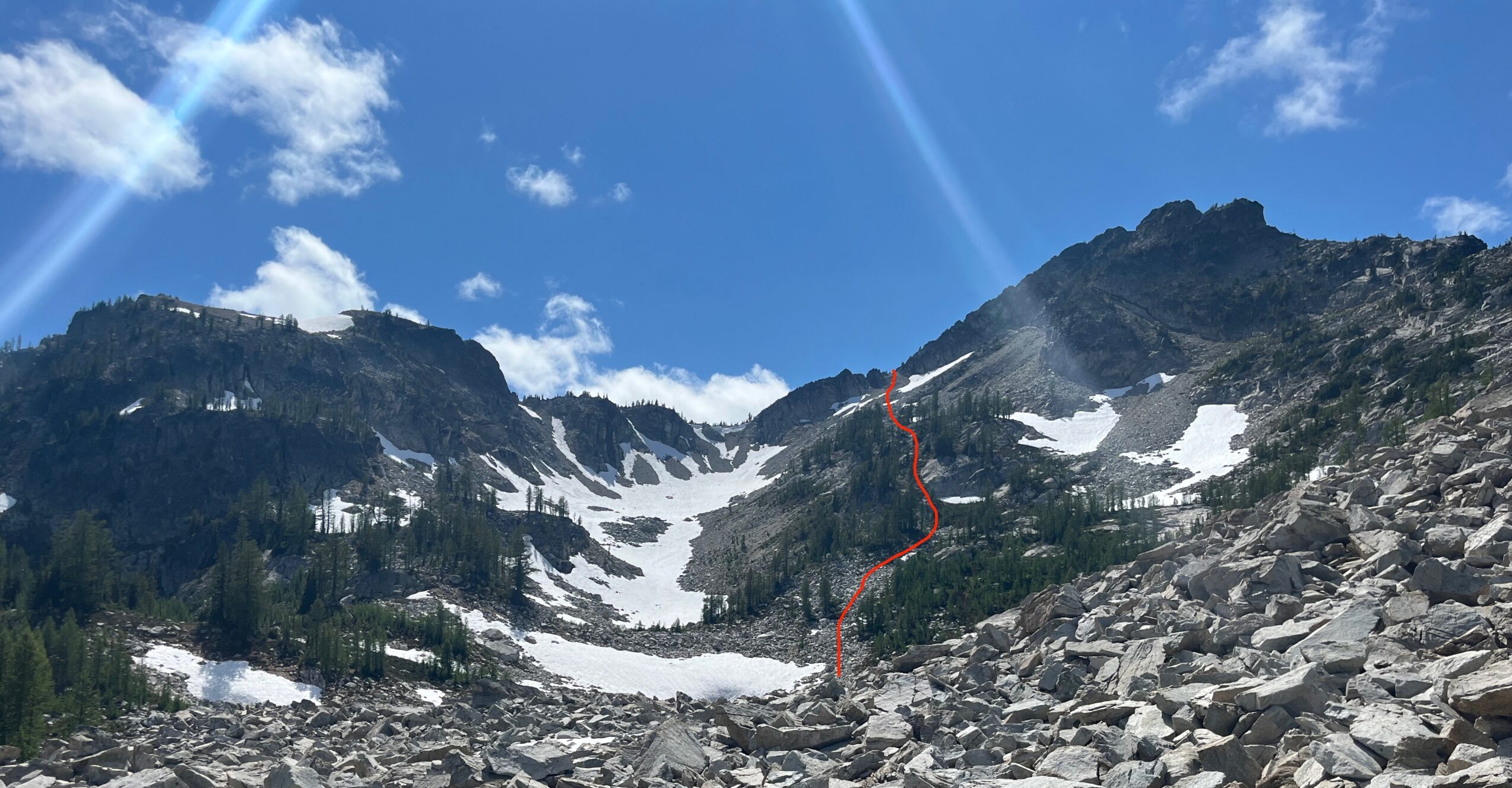 Bowan Mountain South Ridge, North Cascades, Washington