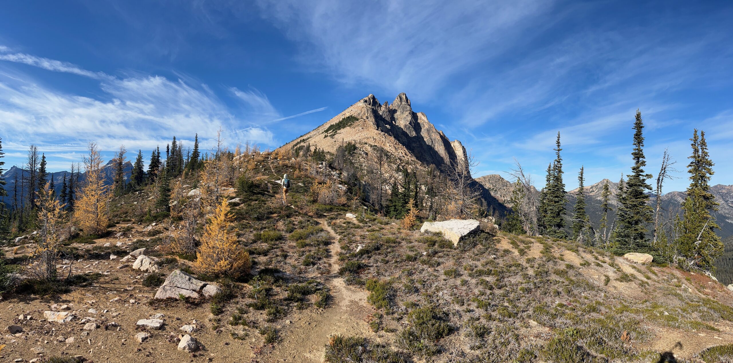 Mount Hardy: Rainy Pass to Swamp Creek Pullout